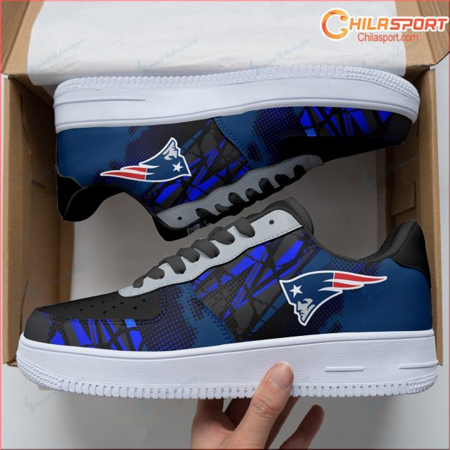 Air Force 1 Shoes Patriots Edition Stylish New England Sneakers Gift For Football Fans - soulcals
