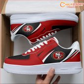 Air Force 1 Shoes San Francisco 49ers Edition Stylish Sneakers and Comfortable Walking Shoes - soulcals
