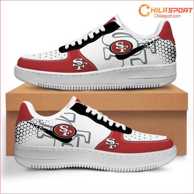 Air Force 1 Shoes San Francisco 49ers Edition Stylish Sneakers For Loyal Fans - soulcals