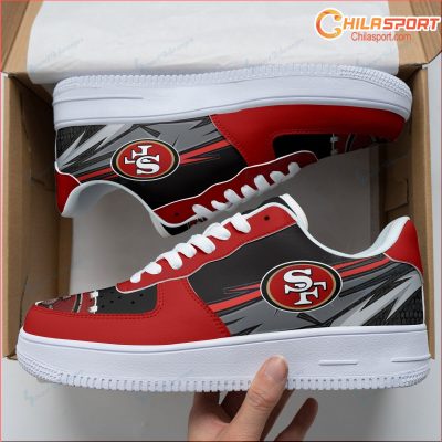 Air Force 1 Shoes San Francisco 49ers Limited Edition Stylish Sneakers for Sports Fans - soulcals