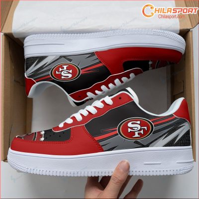 Air Force 1 Shoes San Francisco 49ers Limited Edition Stylish Sneakers Perfect Gift - soulcals