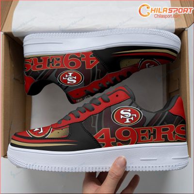 Air Force 1 Shoes San Francisco 49Ers Sneakers Stylish Gifts For Loyal Fans - soulcals