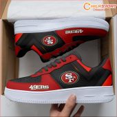 Air Force 1 Shoes San Francisco 49ers Sneakers Stylish Sports Fan Footwear Collection - soulcals