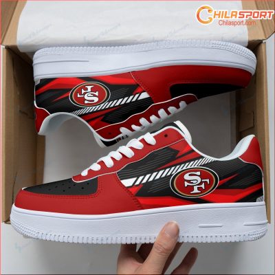 Air Force 1 Shoes San Francisco 49ers Stylish Gift Fashionable Sneakers Footwear Collection - soulcals