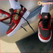 Air Force 1 Shoes San Francisco 49ers Stylish Limited Edition Footwear Gift Idea - soulcals
