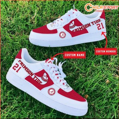 Alabama Crimson Tide Air Low Top AF1 Sneakers Stylish Comfortable Shoes Gift For Men and Women - soulcals