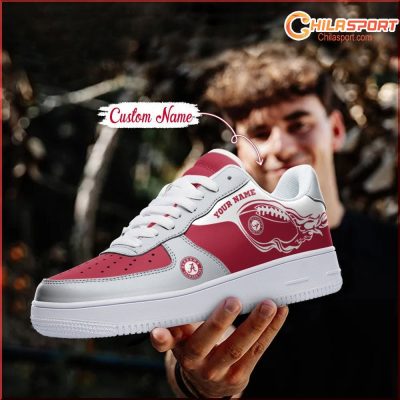 Alabama Crimson Tide NCAA Air Low Top AF1 Sneakers Shoes Gift For Stylish Men and Women - soulcals