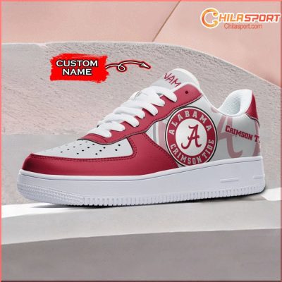 Alabama Crimson Tide NCAA Air Low Top AF1 Sneakers Shoes Perfect Gifts For Men And Women - soulcals