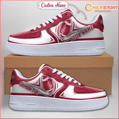 Alabama Crimson Tide Sneakers Stylish Air Low Top AF1 Shoes For Men And Women Perfect Gift - soulcals