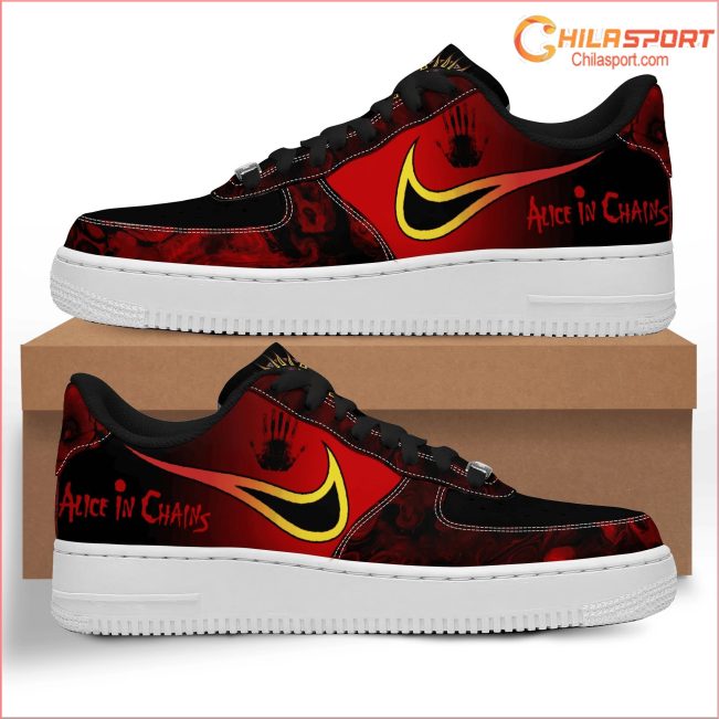 Alice In Chains Air Low Top AF1 Sneakers Stylish Music Inspired Shoes For Men And Women - soulcals