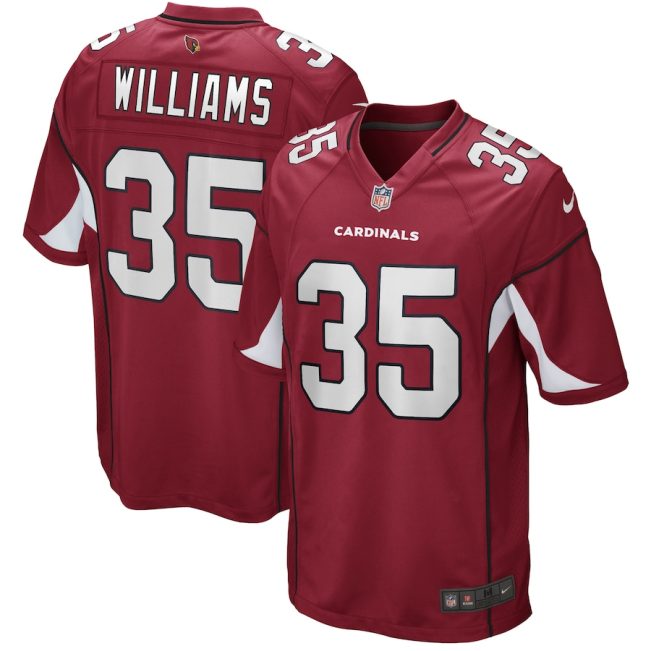 Arizona Cardinals Aeneas Williams Nike Cardinal Retired NFL Game Jersey
