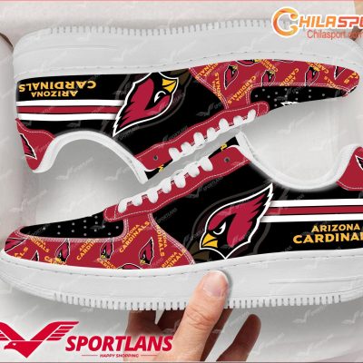 Arizona Cardinals Air Low Top AF1 Sneakers - Stylish Trendy Fan Shoes - soulcals