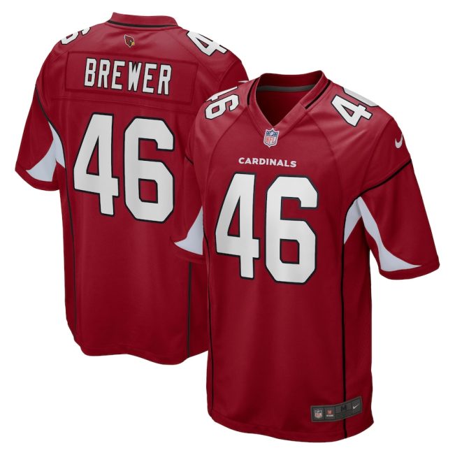 Arizona Cardinals Antoine Wesley Nike Cardinal NFL Game Jersey