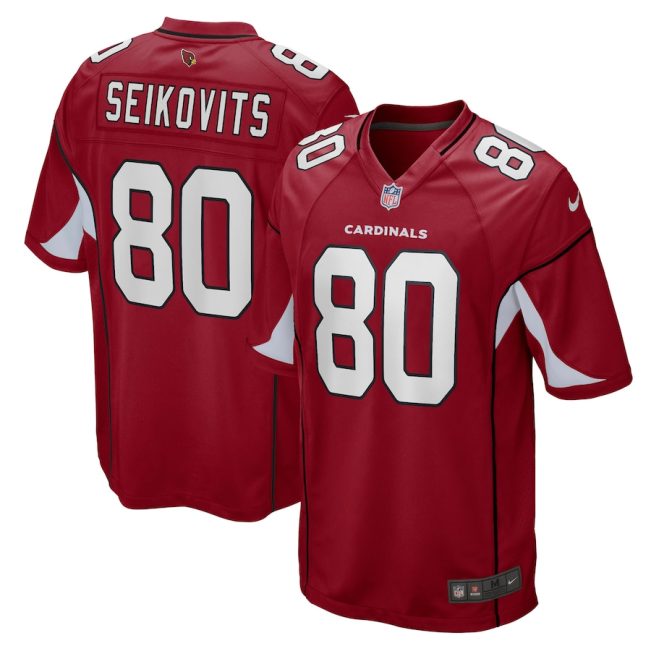 Arizona Cardinals Bernhard Seikovits Nike Cardinal NFL Game Jersey