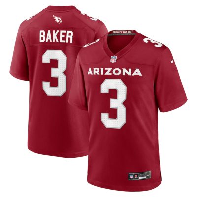 Arizona Cardinals Budda Baker Nike Cardinal Home NFL Game Jersey