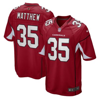 Arizona Cardinals Christian Matthew Nike Cardinal NFL Game Jersey