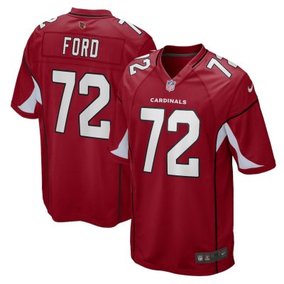 Arizona Cardinals Cody Ford Nike Cardinal NFL Game Jersey
