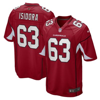 Arizona Cardinals Danny Isidora Nike Cardinal NFL Game Jersey