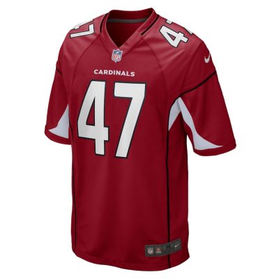 Arizona Cardinals Ezekiel Turner Nike Cardinal NFL Game Jersey