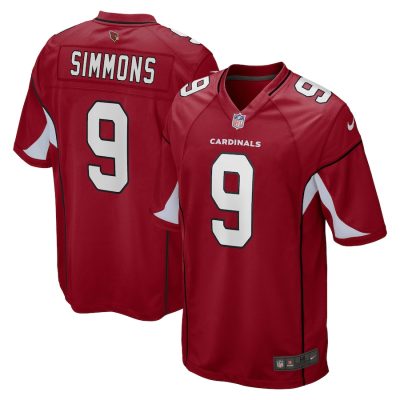 Arizona Cardinals Isaiah Simmons Nike Cardinal NFL Game Jersey