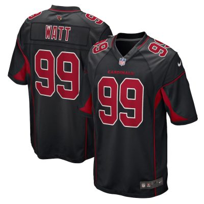 Arizona Cardinals J.J. Watt Nike Black 2nd Alternate NFL Game Jersey