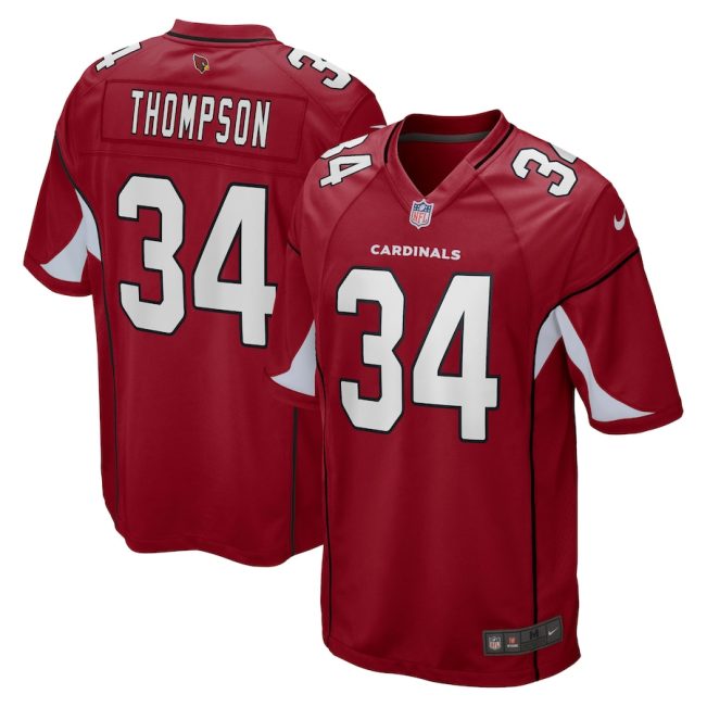 Arizona Cardinals Jalen Thompson Nike Cardinal NFL Game Jersey