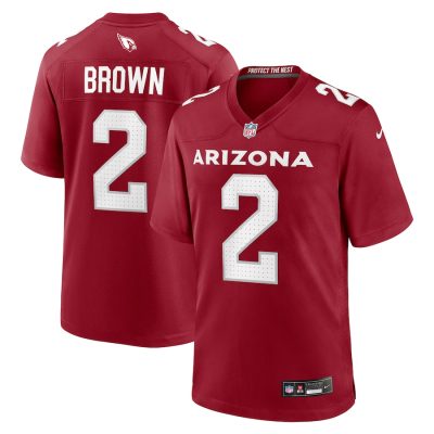 Arizona Cardinals Marquise Brown Nike Cardinal Home NFL Game Jersey