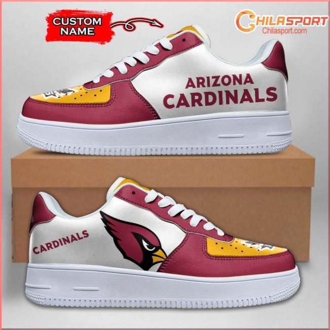 Arizona Cardinals NFL Air Low Top AF1 Sneakers Official Fan Shoes for Men and Women - soulcals