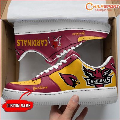 Arizona Cardinals NFL Air Low Top AF1 Sneakers Stylish Football Fan Shoes For Everyone - soulcals