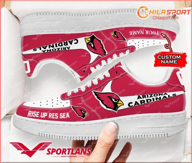 Arizona Cardinals NFL Air Low Top AF1 Sneakers Stylish Trendy Gift - soulcals