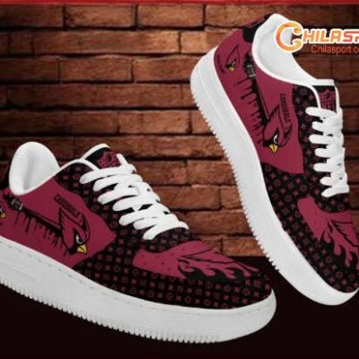 Arizona Cardinals Sneakers - Stylish Air Low Top AF1s - Gift Sale - soulcals