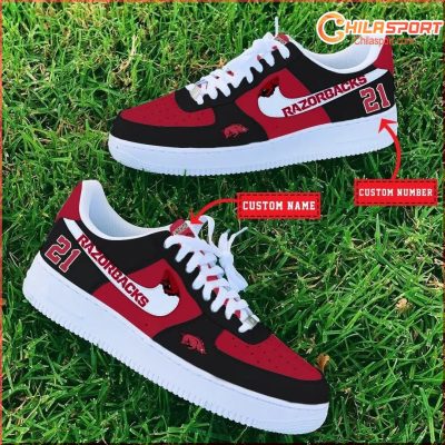 Arkansas Razorbacks NCAA Air Low Top AF1 Sneakers Shoes for Men and Women Stylish Sport - soulcals