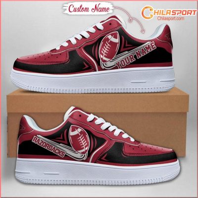 Arkansas Razorbacks NCAA Sneakers Shoes Stylish Air Low Top AF1s for Men and Women - soulcals