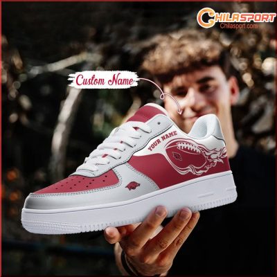 Arkansas Razorbacks NCAA Sneakers Stylish Air Low Top AF1 Shoes for Men and Women Gift Ideas - soulcals