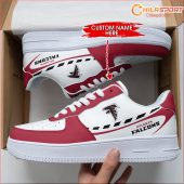 Atlanta Falcons Air Low Top AF1 Sneakers - Stylish Trendy Gift For Sports Fanatics - soulcals