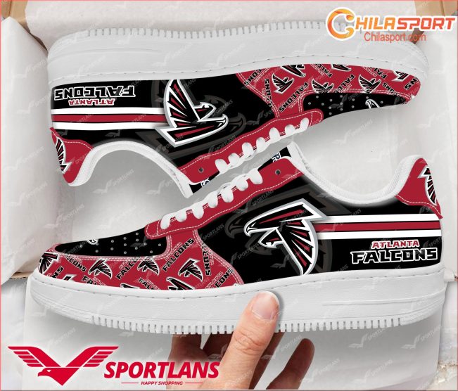 Atlanta Falcons Air Low Top AF1 Sneakers - Stylish Trendy Shoes - soulcals