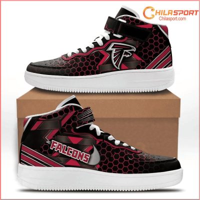 Atlanta Falcons High Top Sneakers Fan Gear - soulcals