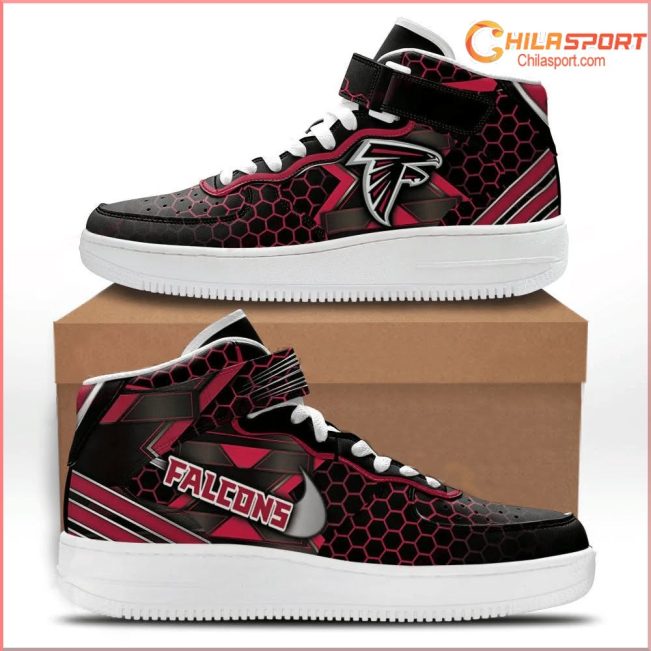 Atlanta Falcons NFL Air Low Top AF1 Sneakers Shoes Stylish Fans - soulcals