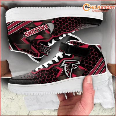 Atlanta Falcons NFL Air Low Top AF1 Sneakers Shoes Stylish Fans - soulcals Atlanta Falcons NFL Air Low Top AF1 Sneakers Shoes Stylish Fans - soulcals