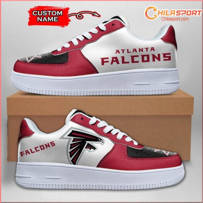 Atlanta Falcons NFL Air Low Top AF1 Sneakers - Stylish Trendy Shoes Gift - soulcals