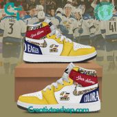 AHL Colorado Eagles Air Jordan 1 Sneakers - soulcals.com