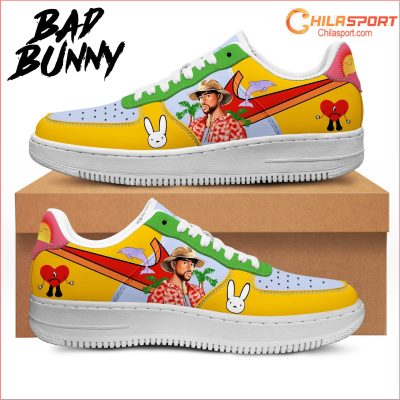 Bad Bunny Air Low Top AF1 Sneakers Stylish Shoes for Men and Women - soulcals