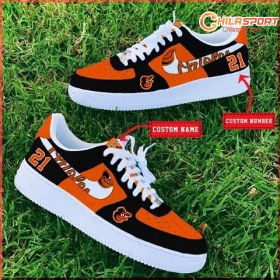 Baltimore Orioles MLB Air Low Top AF1 Sneakers Stylish Shoes for Men and Women - soulcals