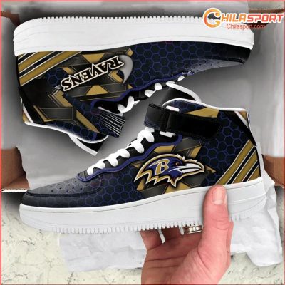 Baltimore Ravens NFL Air Low Top AF1 Sneakers Shoes for Men and Women Stylish Comfort Gift - soulcals