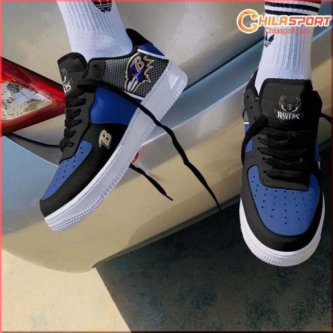 Baltimore Ravens NFL Air Low Top AF1 Sneakers Shoes for Men and Women Ultimate Fan Gear - soulcals