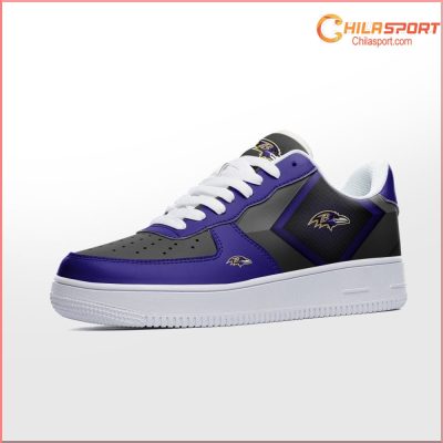 Baltimore Ravens NFL Air Low Top AF1 Sneakers Shoes for Stylish Comfort A Great Gift - soulcals
