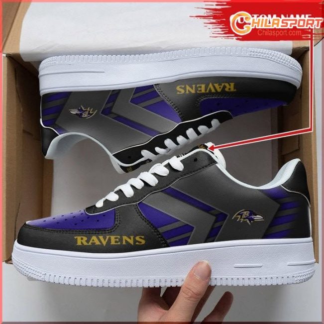 Baltimore Ravens NFL Air Low Top AF1 Sneakers Shoes Gift for Stylish Men and Women - soulcals