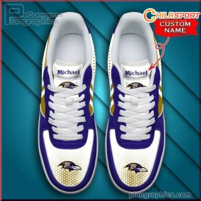 Baltimore Ravens NFL Air Low Top AF1 Sneakers Shoes Gift Ideas For Fans - soulcals