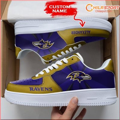Baltimore Ravens NFL Air Low Top AF1 Sneakers Shoes Perfect Fan Gift For Men And Women - soulcals