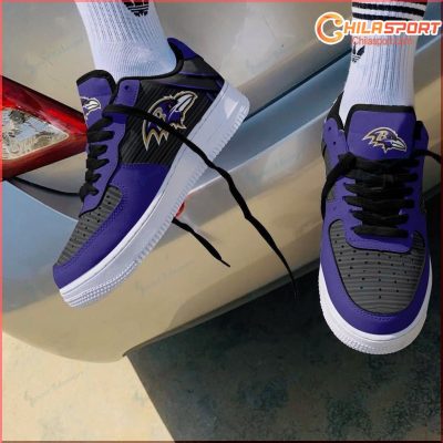 Baltimore Ravens NFL Air Low Top AF1 Sneakers Stylish and Comfortable Shoes for Men and Women - soulcals Baltimore Ravens NFL Air Low Top AF1 Sneakers Stylish and Comfortable Shoes for Men and Women - soulcals